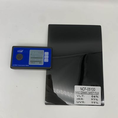 Nano Ceramic Safety Film Car Insulation Film with 7 Year Warranty 3mil Thickness and 16% VLT