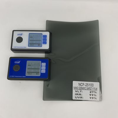 Nano Ceramic Safety Film with 99% IRR and 99% UVR for High Heat Rejection Car Window Tint Film 3mil Thickness