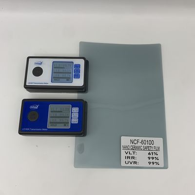3mil Thickness 61% VLT 99% IRR Nano Ceramic Safety Film for Car Window Solar Insulation
