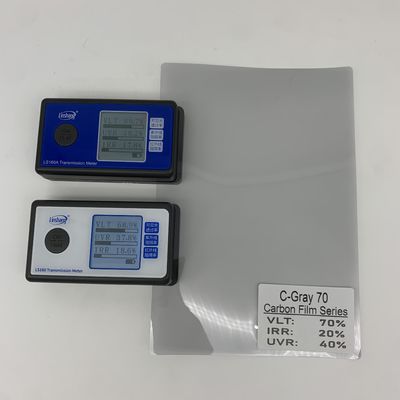 Lightweight Carbon Window Tint Film with 72.8% VLT 17.2% IRR and 34.7% UVR Protection