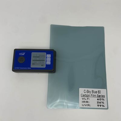 Easy To Maintain Sky Blue Infrared Proof Carbon Film Tint for Car Window Protection
