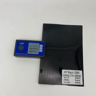 Car Window Tint Film with 4.6% VLT 75.3% IRR and 99.6% UVR Protection HP Black 0580