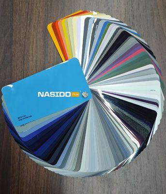 NASIDO Blue-Green TPU Color Wrap Film High Stretchability Free A4 Size