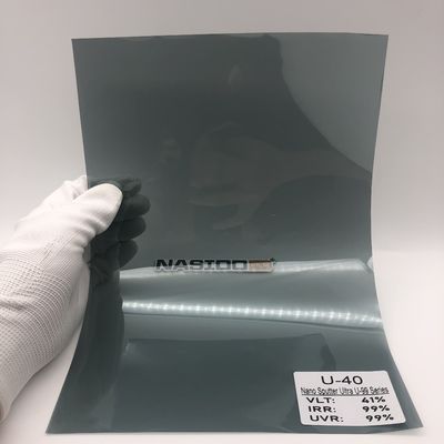 2mil Thickness Nasido U-40 Nano Ceramic Film Rainproof Protection