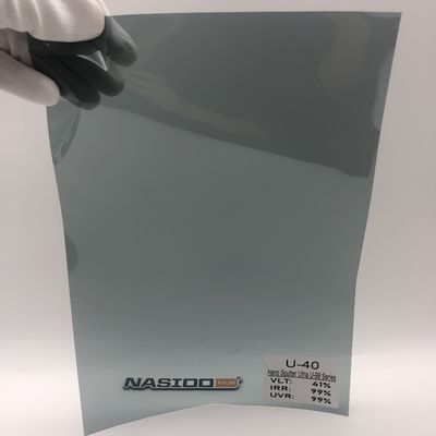 2mil Thickness Nasido U-40 Nano Ceramic Film Rainproof Protection