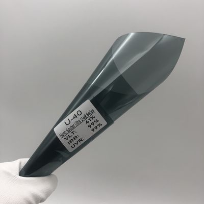 2mil Thickness Nasido U-40 Nano Ceramic Film Rainproof Protection