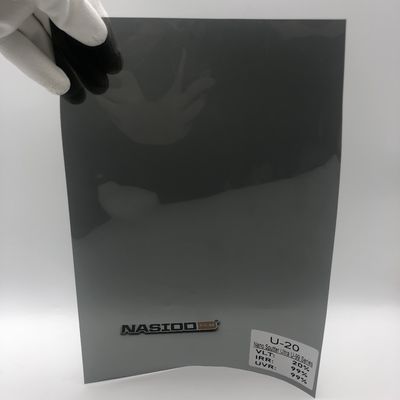 Nasido U-20 Carbon Ceramic Car Window Film 20% VLT 95% IRR 99% UVR