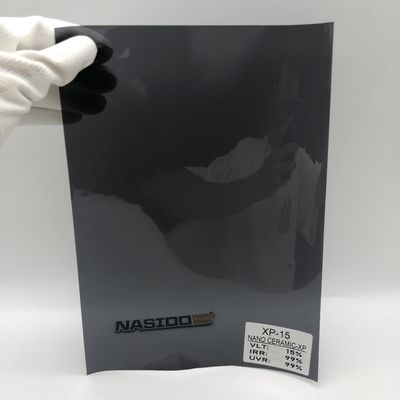 Nano Ceramic Car Window Solar Film with 15% VLT 96% IRR and 99% UVR for Ultimate Sun Control