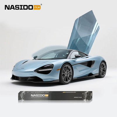 NASIDO Nano Ceramic Solar Film with 99% UVR 99% IRR and 76% VLT for High Heat Rejection Window Tint Film
