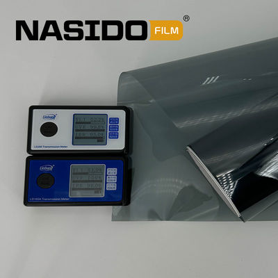 Light Black Nano Ceramic Car Window Film with 2mil Thickness 48.3% VLT and 93.1% IRR