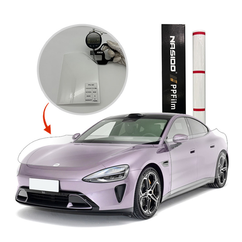 High Precision Yellowing Resistant Self Healing TPU PPF Film for Car Paint Protection