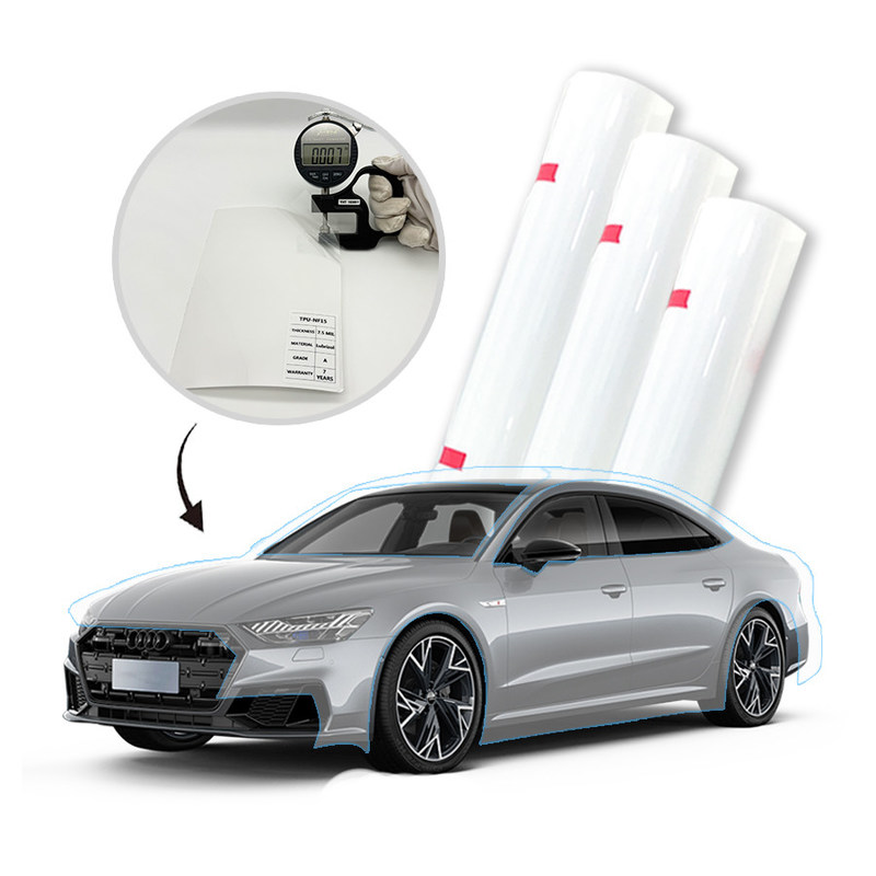 Anti UV TPU PPF Film 8.5mil Transparent Car Tint Water Resistant TPU-NF15