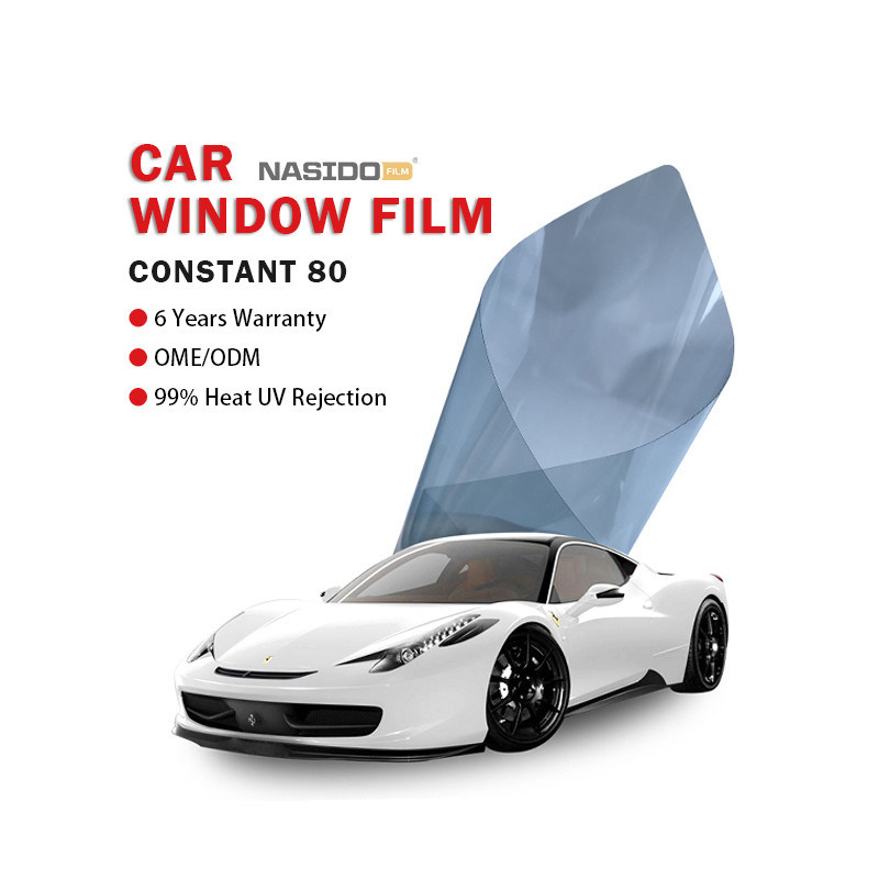 Nasido Constant Color 80 Nano Tech Ceramic Tint Shatter Resistance High Security