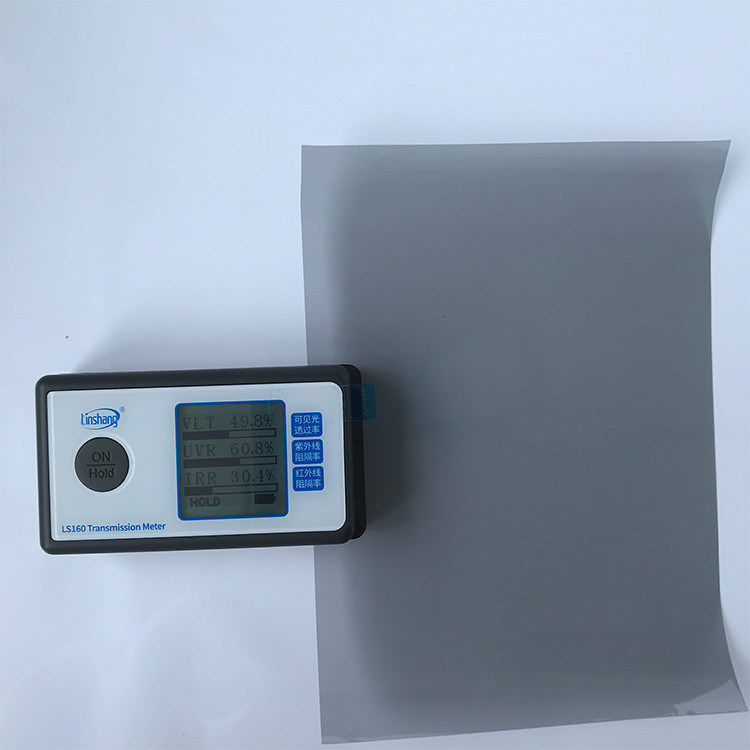 Electric Cars 1 Ply Window Tint Smoke Black Waterproof Automotive Window Tint