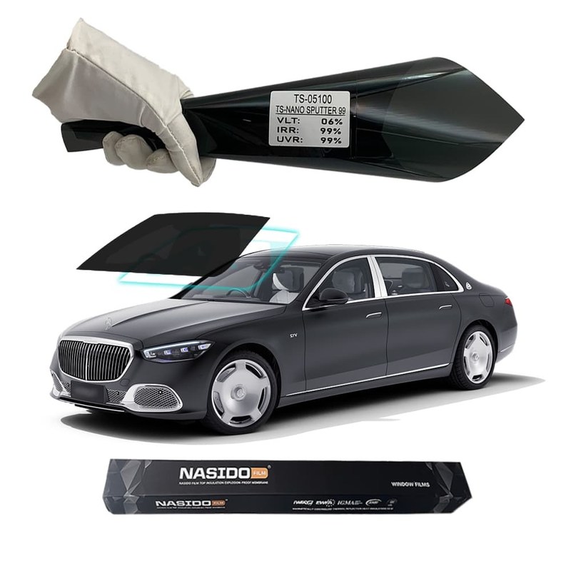 NASIDO TS-05100 Nano Ceramic Film For Car Window Privacy Protection Window Film