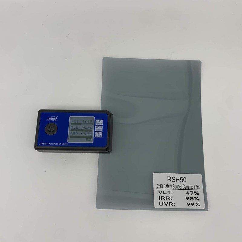 2HD Self Healing Nano Ceramic Film with 46.1% VLT 98.0% IRR 99.8% UVR for Car Window Solar Film