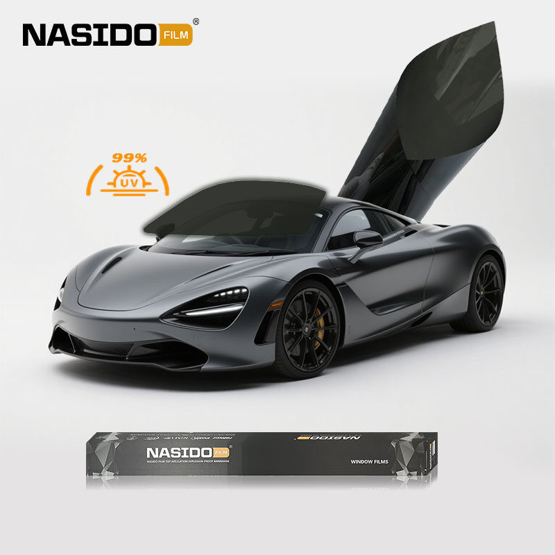 7 Year Warranty Sand Proof Anti Scratch Nano Ceramic Solar Film for Car Windows