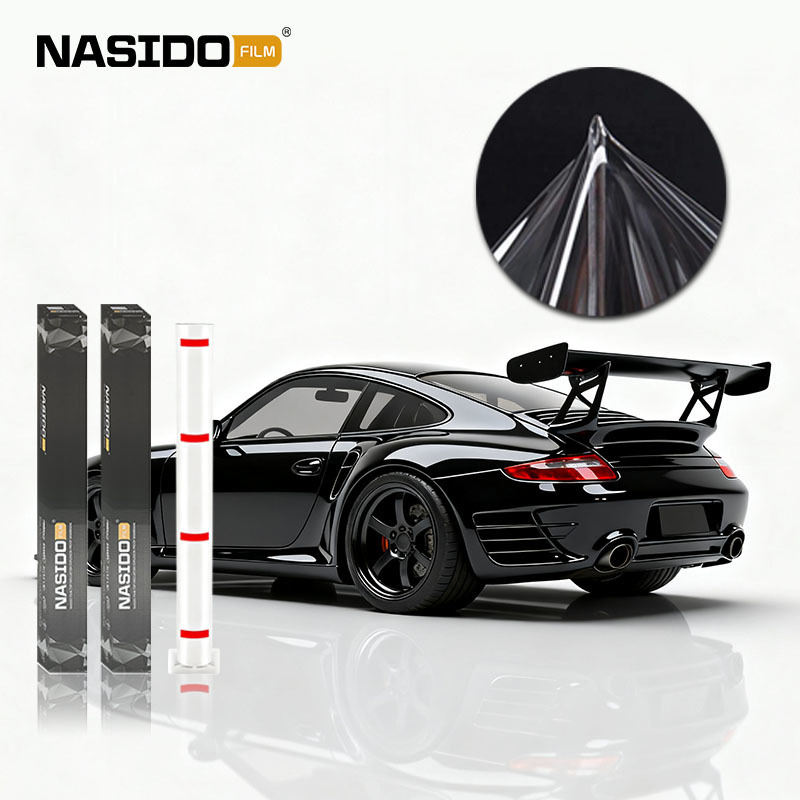 Anti Scratch 6.5MIL TPU-C65 Gloss Paint Protection Film Self Healing Without Heat