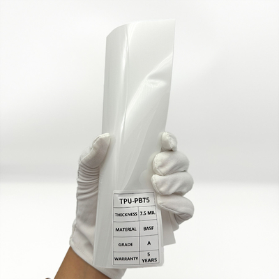 Anti Scratch TPU PPF Film 7.5mil Transparent Car Protective Film Easy Cleaning