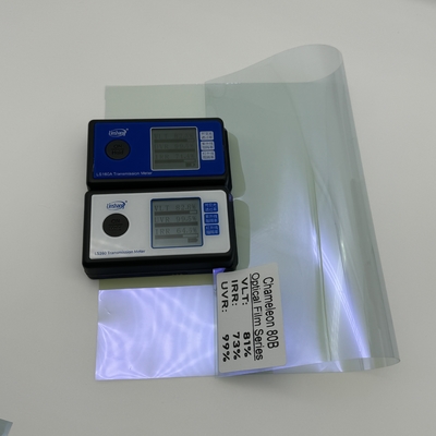High Transmittance 99%UVR Chameleon Window Film PET Material High Precision