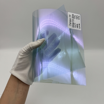 UV Rejection Chameleon Window Film 70%VLT Customized High Heat Rejection