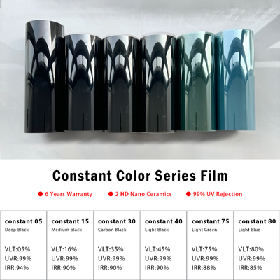 Reduce Fading Nano Ceramic Solar Film Constant Color 40 Paint Protection