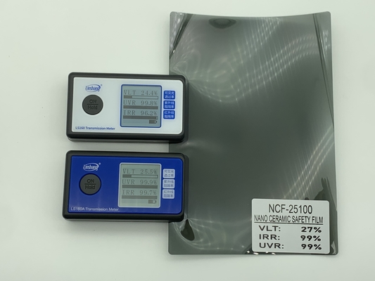 NCF-25100 Car Glass Waterproof Film 2MIL IRR100% Heat Rejection Car Window Tint Film