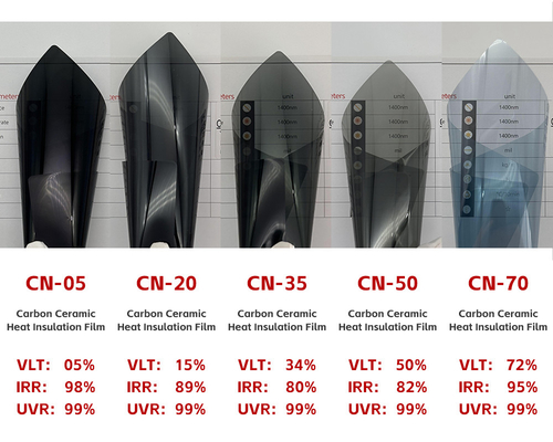 Easy Cleaning Car Window Solar Film Sand Proof CN-0590 99%UVR Solar Film For Car Windows