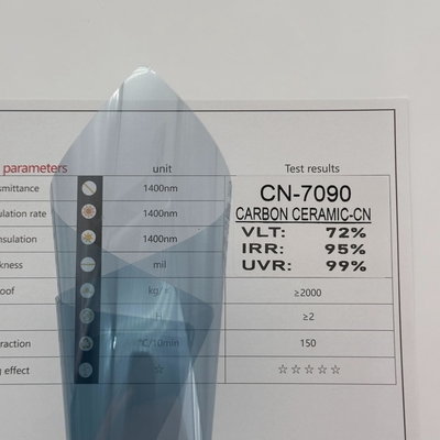 Eco Friendly Carbon Auto Tint Heat Insulation Car Tint Window Film CN-7090 99%UVR