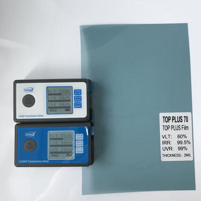 Anti Yellowing Metalized Window Tint 99%IRR Heat Rejection NASIDO Top Plus 70