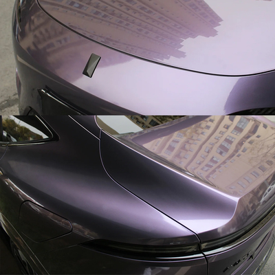 Self Healing PPF Color Wrap Eco Friendly TPU Grey Violet Easy Removal Long Term Use