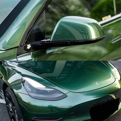 Weather Proof TPU Color Changing Wrap Car Vinyl Dry Install Scratch Resistance