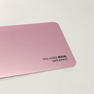 Chemical Resistance Color Wrap Film Soft Peach Recycled Mildew Proof