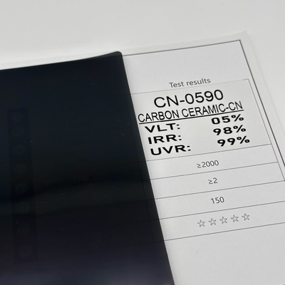Long Lasting Carbon Film Tint IRR98% Privacy Protection NASIDO CN-0590