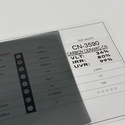 Self Healing Car Insulation Film UV Rejection And IR Rejection CN-3590