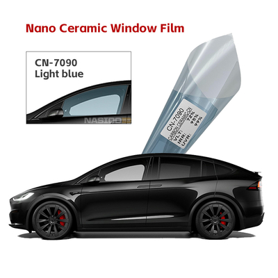 Rainproof Nano Carbon Window Tint 99%UVR Recyclable NASIDO CN-7090