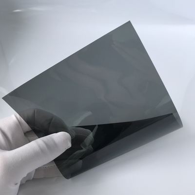 Bright Black Metallic Car Window Tint 90%IRR Metallic Tint Film UV Blocking