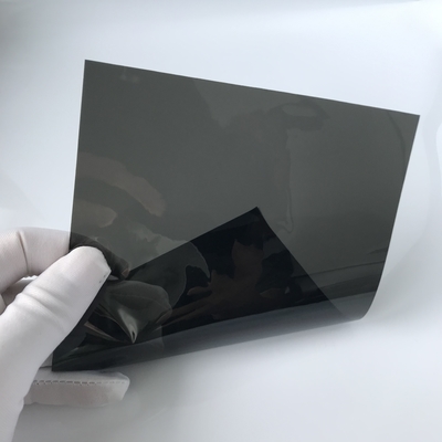 Dark Black Metallic Window Film Metal Sputter Metallic Car Tint Customized