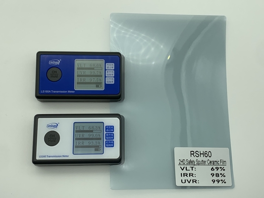 4 Mil Reduce Fading Car Windshield UV Film NASIDO RSH60 2HD High Precision