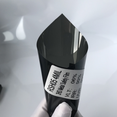 Metal Nano Ceramic Film 5%VLT Color Fade Reduction Nano Ceramic Windshield Tint 4MIL