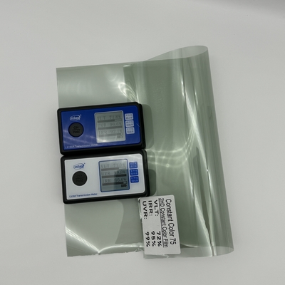 Light Green Nano Ceramic Film UV And IR Rejection Solar Car Window Tint