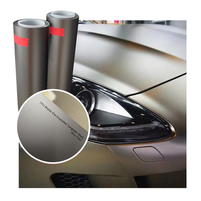 TPU Colour Changing Wrap Matte Tungsten Steel Paint Protection Modern Design