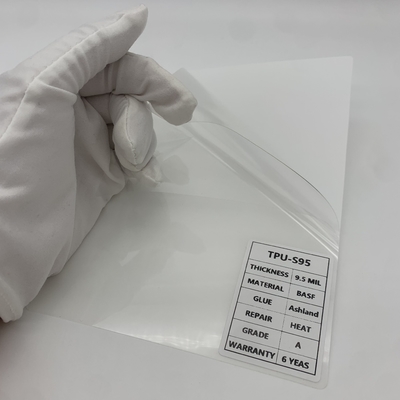 Self Healing Car Anti Scratch Film 9.5mil Hight Gloss TPU Paint Protection Film
