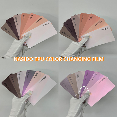 Scratch Resistance UV Protection  Pink Color Wrap Film 7.5 Mil  Thickness