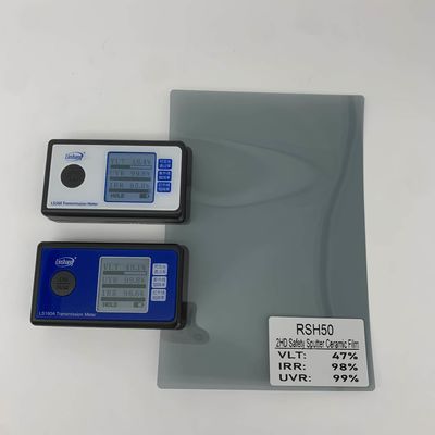 RSH50 Nano Ceramic Film with 4 MIL Thickness 8 Year Warranty and 99.8% UV Rejection for Automotive and Architectural Glass