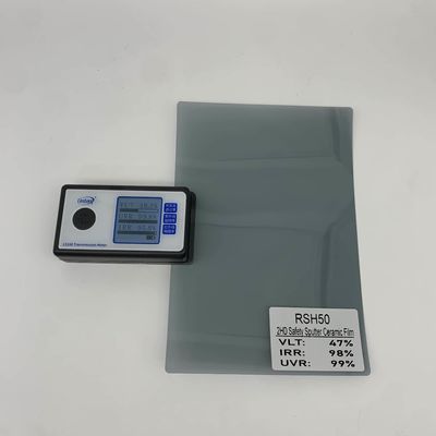 RSH50 Nano Ceramic Film with 4 MIL Thickness 8 Year Warranty and 99.8% UV Rejection for Automotive and Architectural Glass