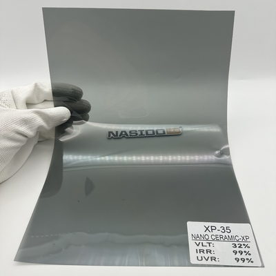 NASIDO XP-35 Deep Black 2HD Nano Ceramics Film Auto Windscreen Tint 1.52*30m
