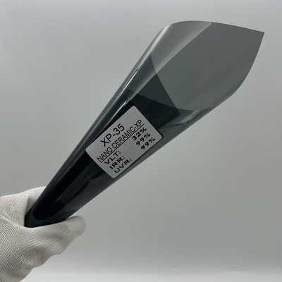 NASIDO XP-35 Deep Black 2HD Nano Ceramics Film Auto Windscreen Tint 1.52*30m