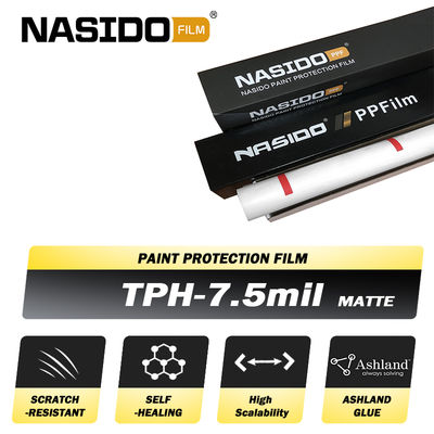 Nasido 7.5mil Matte No Yellowing TPU PPF Film for Car Paint Protection